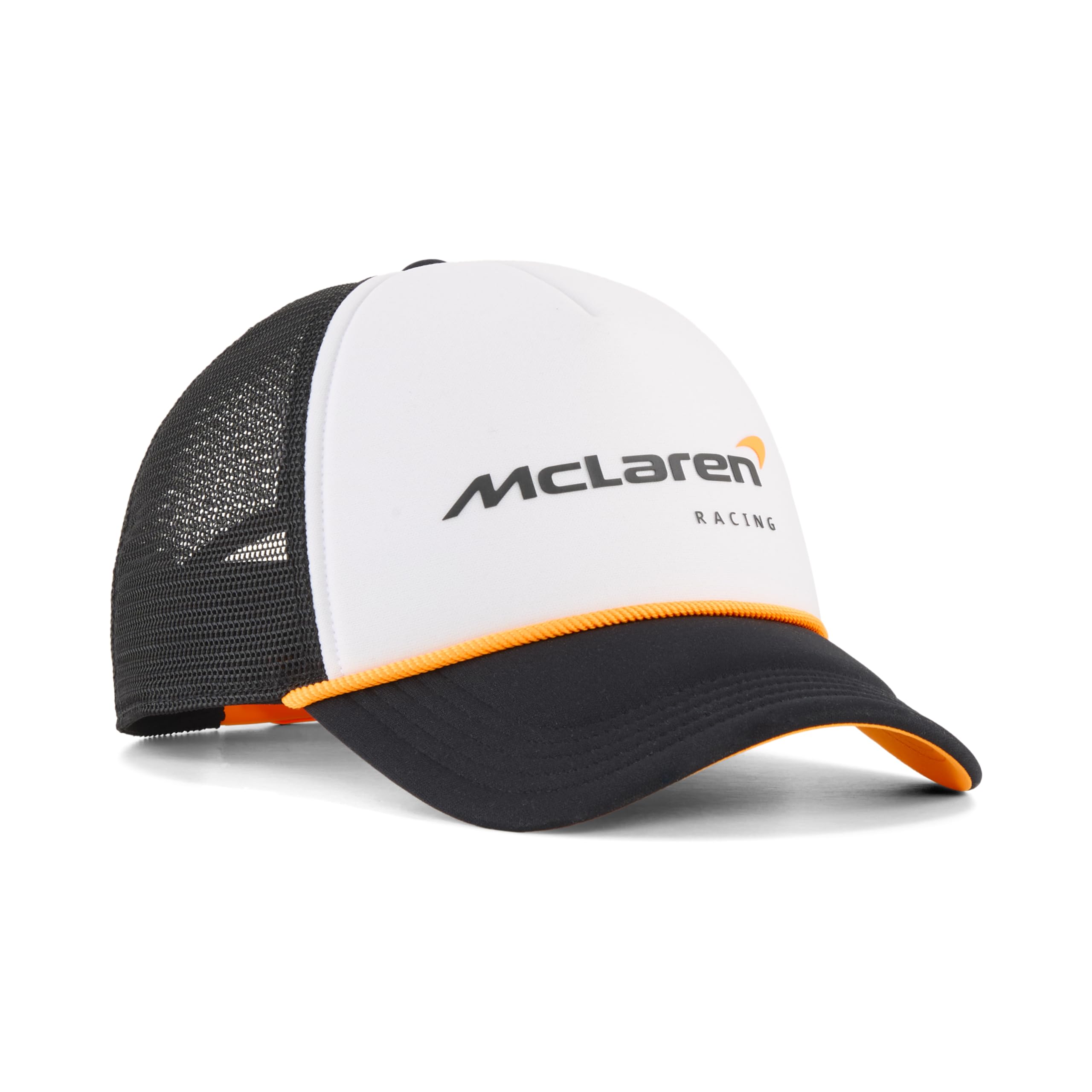 PUMA McLaren F1 Logo Trucker Cap | Designed for supporters, Curved brim with sna