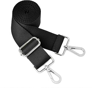 ZOOEASS Wide Shoulder Strap (Solid),Adjustable Replacement Belt Crossbody Canvas Bag Handbag