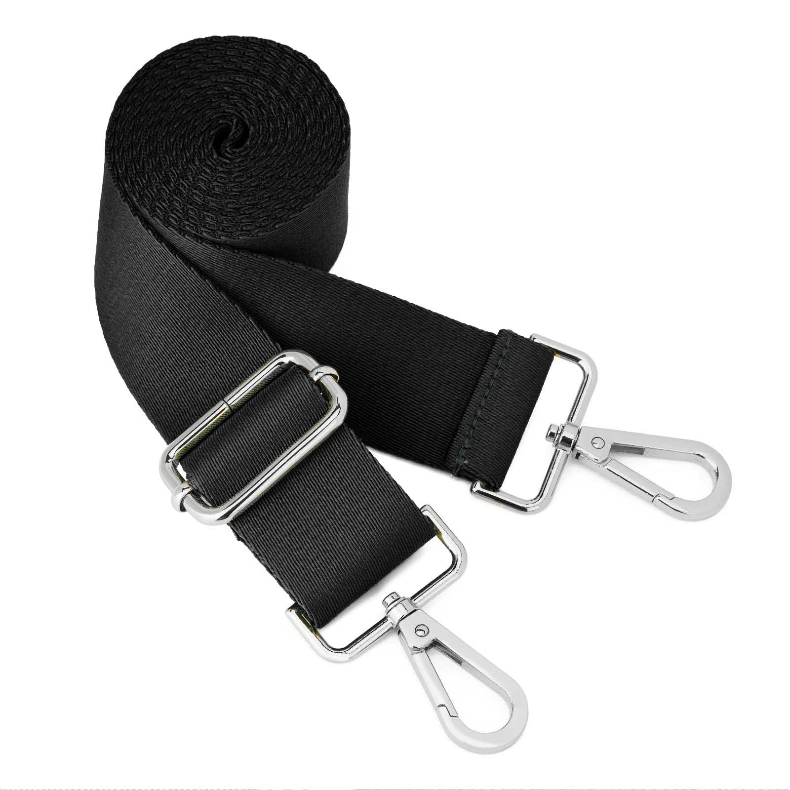 ZOOEASS Wide Shoulder Strap (Solid),Adjustable Replacement Belt Crossbody Canvas