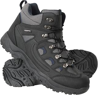 Mountain Warehouse Adventurer Mens Waterproof Boots | Lightweight & Durable Construction, Deep Lugs for Great Grip, Cushioned Footbed for All-Day Comfort, For Hiking & Walking