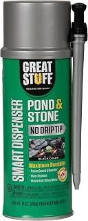 Great Stuff 99112849 Smart Dispenser Pond & Stone, 12 oz, Black