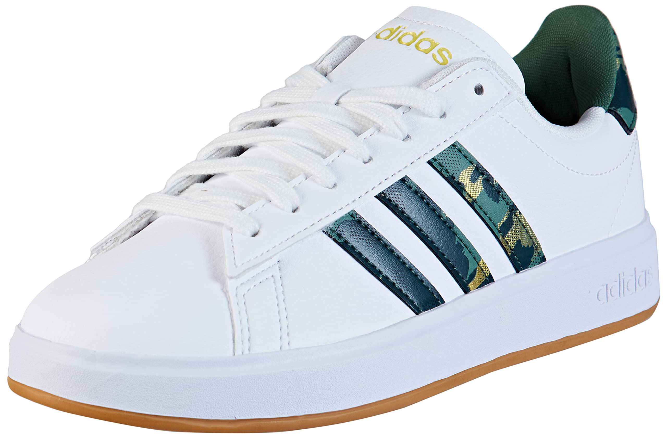 Adidas Sneakers, Kids, Grand Court, Lifestyle Race, Tennis, Boys, Girls, 6.7 - 8