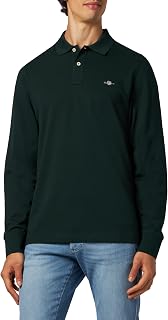 Gant Reg Shield LS Pique Rugger Men's Polo Shirt