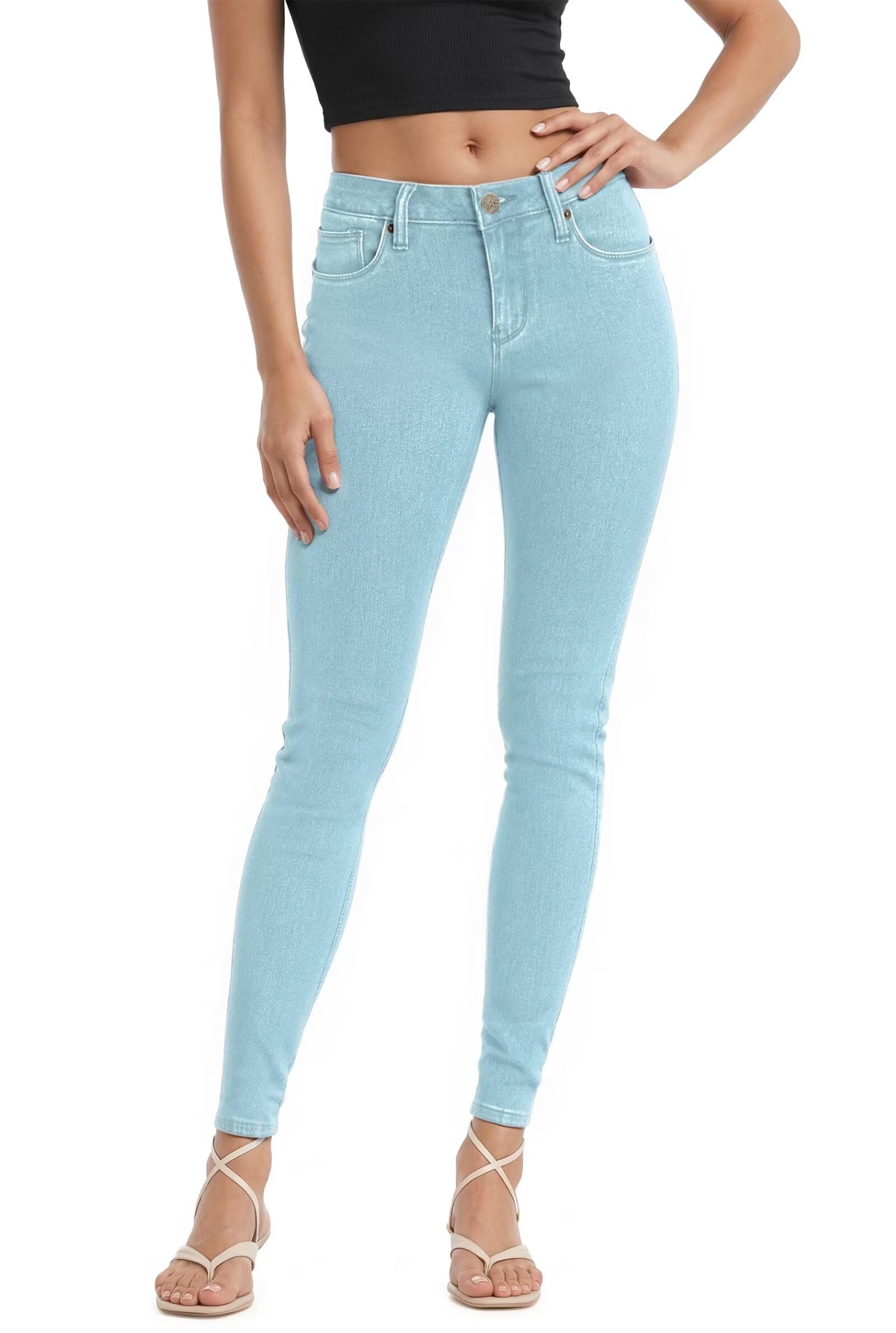 Hybrid & Company Women's Stretch Denim Jeans