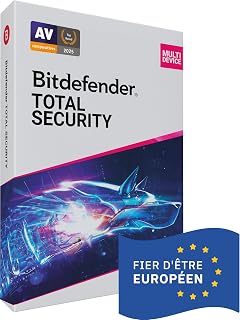 Bitdefender Total Security 2026 | 3 appareils | 1 An | PC/MAC/smartphone