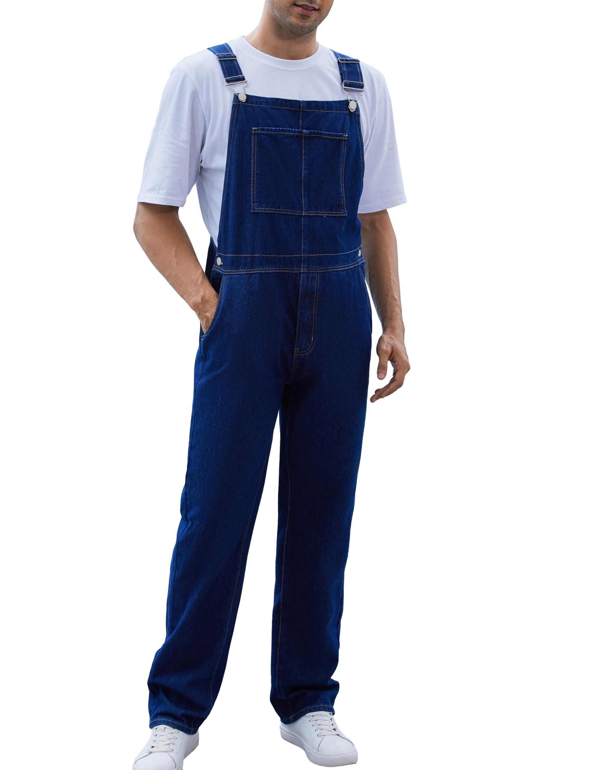 Yuanbang Overalls for Men Fashion Jumpsuits Work Bib Coveralls | Painters Overal