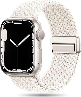 Wipalor Nylon Braided Straps Fits Apple Watch Straps Women Men 38mm 40mm 41mm 42mm 44mm 45mm 46mm 49mm, Strong Magnetic Clasp iWatch Strap for Apple Watch Strap Series 11 10 9 8 7 6 5 4 3 2 1 SE Ultra