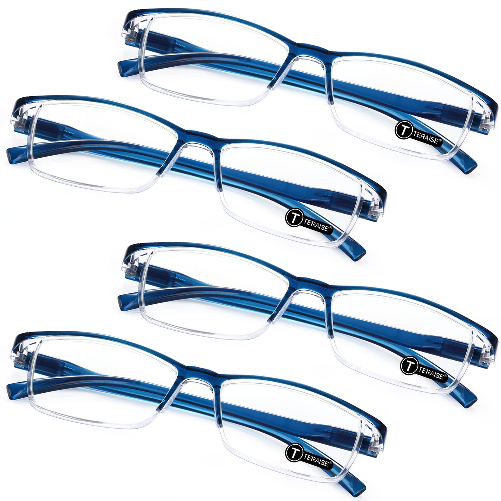 TERAISE Fashion Anti-blue light Reading Glasses Men Women Computer Reader