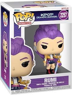 Funko POP! Animation: Netflix - Kpop Demon Hunters - Rumi | Official Merch - Collectable Vinyl Figurine for Shelf Display - Birthday Gift Idea for Fans and Collectors