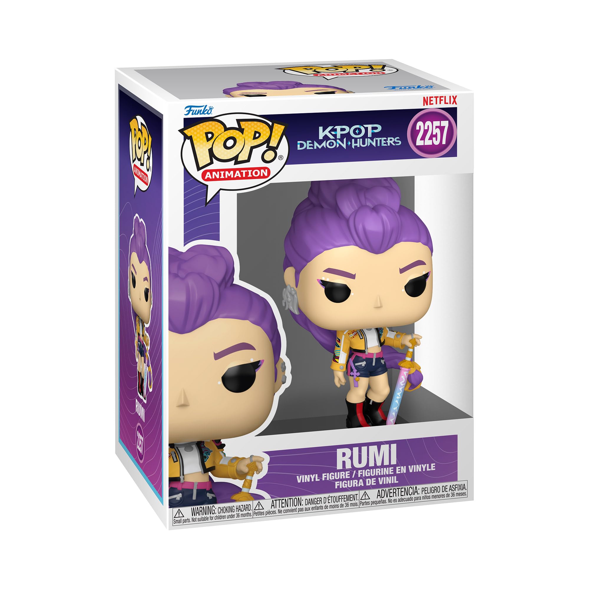 Funko POP! Animation: Netflix - Kpop Demon Hunters - Rumi | Official Merch - Col