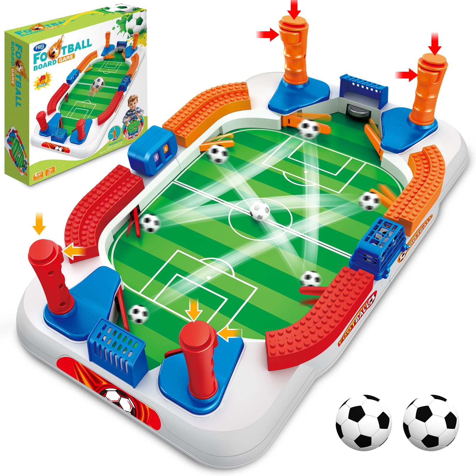 Mini Foosball Table Game for Kids Soccer Game Set Gifts Boys Toy | Football Game