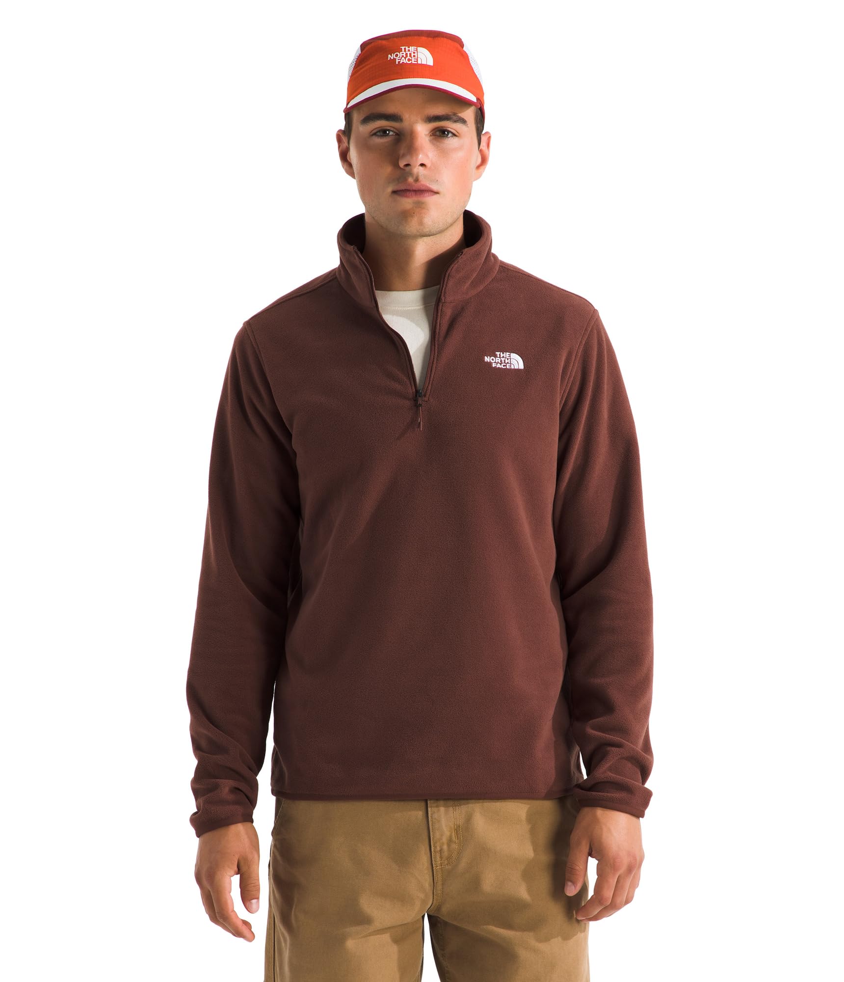 The North Face Glacier 1/4 Zip – Embroidered Logo Men's Pullover (Pack of 1)