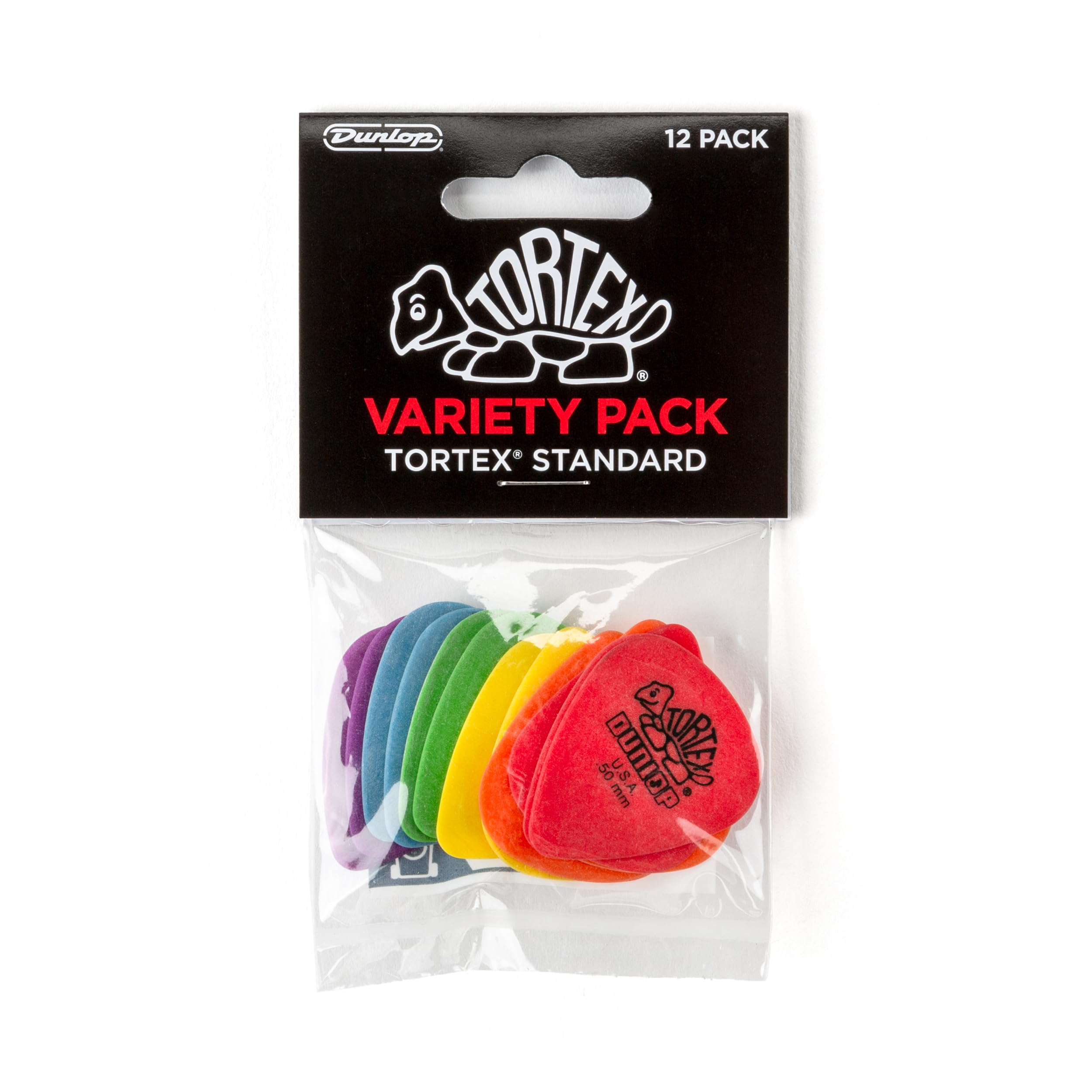 Dunlop Picks - Variety - PVP418 Tortex Standard - Pack 12