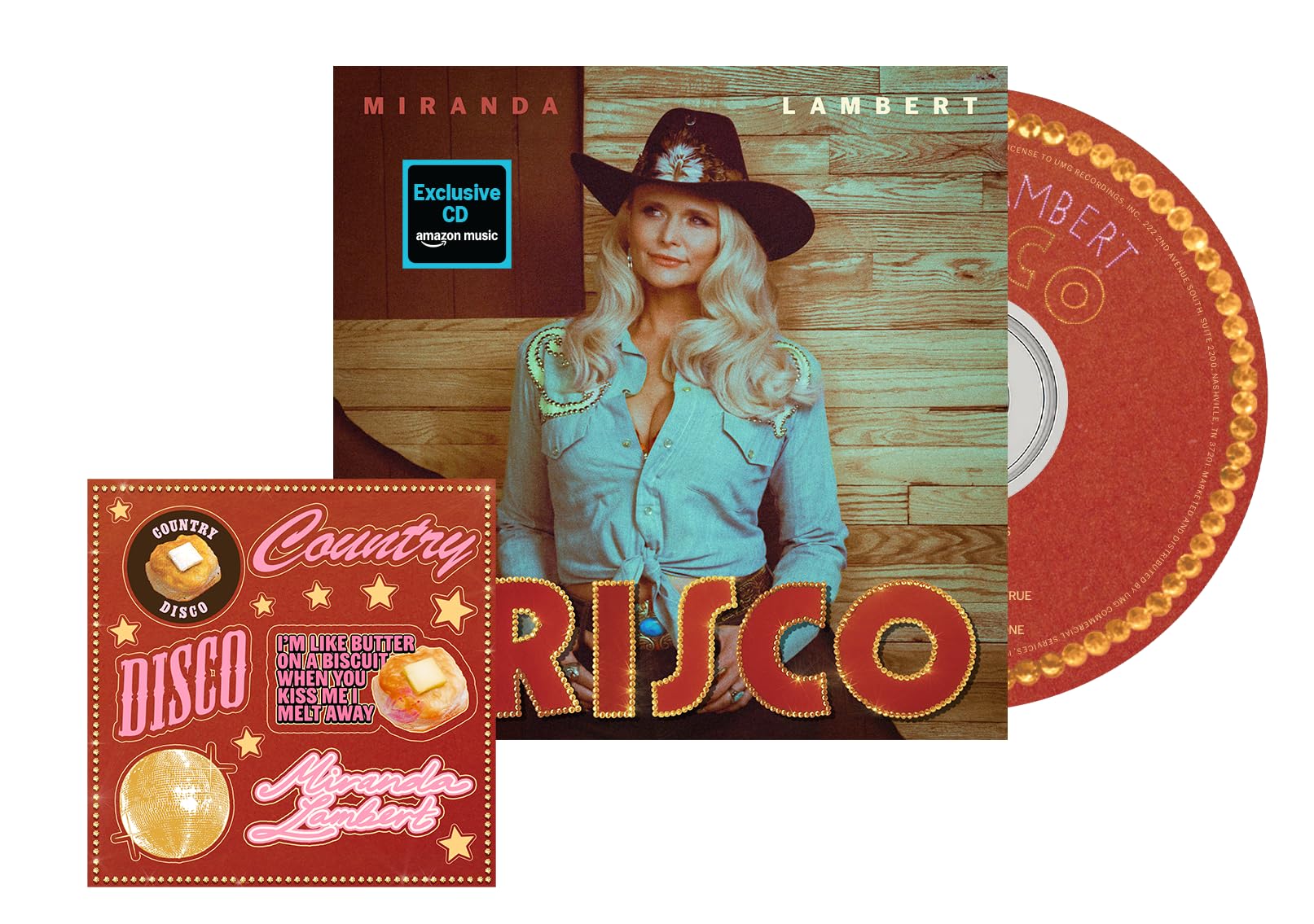 Crisco (Amazon Exclusive CD w/ Sticker Sheet)