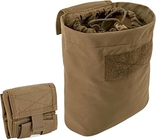 Molle Dump Pouch Drawstring Utility Pouch Folding Waist Bag
