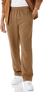 Amazon Essentials Men's Open Bottom Fleece Sweatpants (Available in Big & Special Lengths)