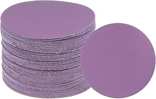 Generic 50 Pcs 3" 1000 Grit Orbital Sanding Discs with Hook and Loop, Aluminum Oxide Orbital Sanding Pads, Wet and Dry Polishing for Metal, Woodworking, Drywall