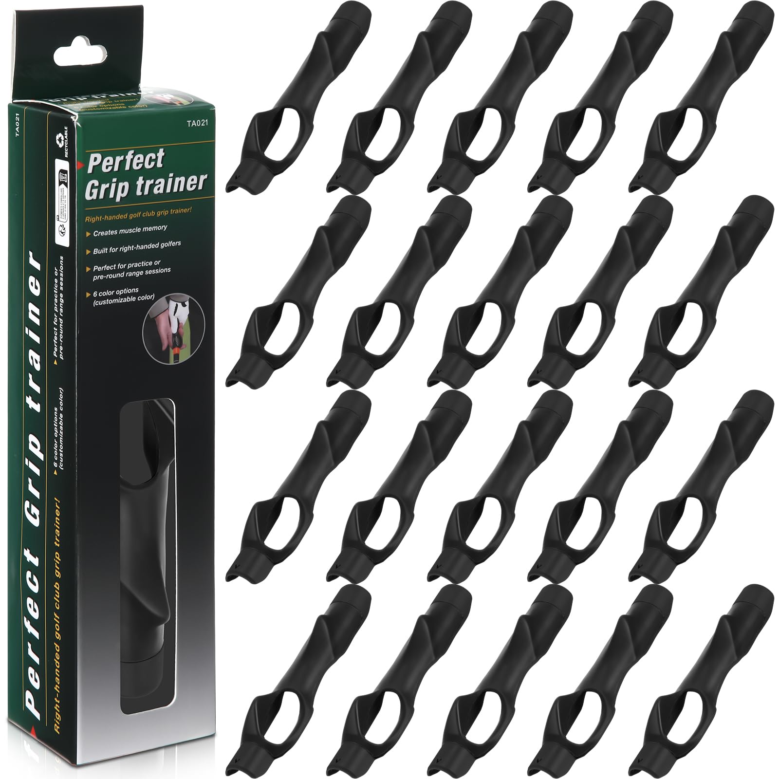 Soulchen Golf Grip Trainer, Golf Training Aid
