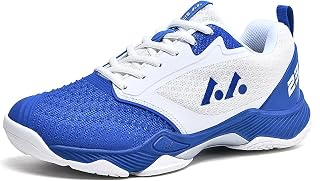 BLBK Badminton Shoes, Squash Shoes, Gym Shoes for Different Floor Coverings, Comfortable and Durable, Volleyball Shoes Unisex