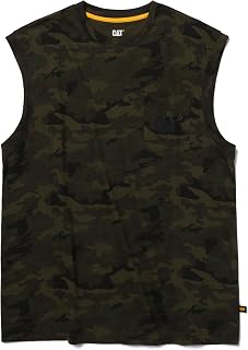Caterpillar Men's Trademark Sleeveless Pocket T-Shirt