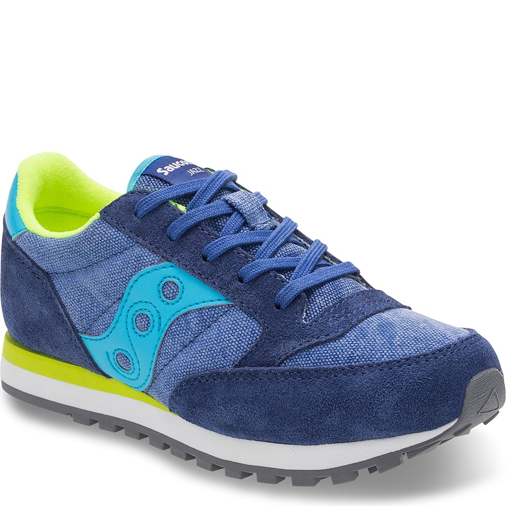 SAUCONY JAZZ KIDS BLUE CITRON SC55550