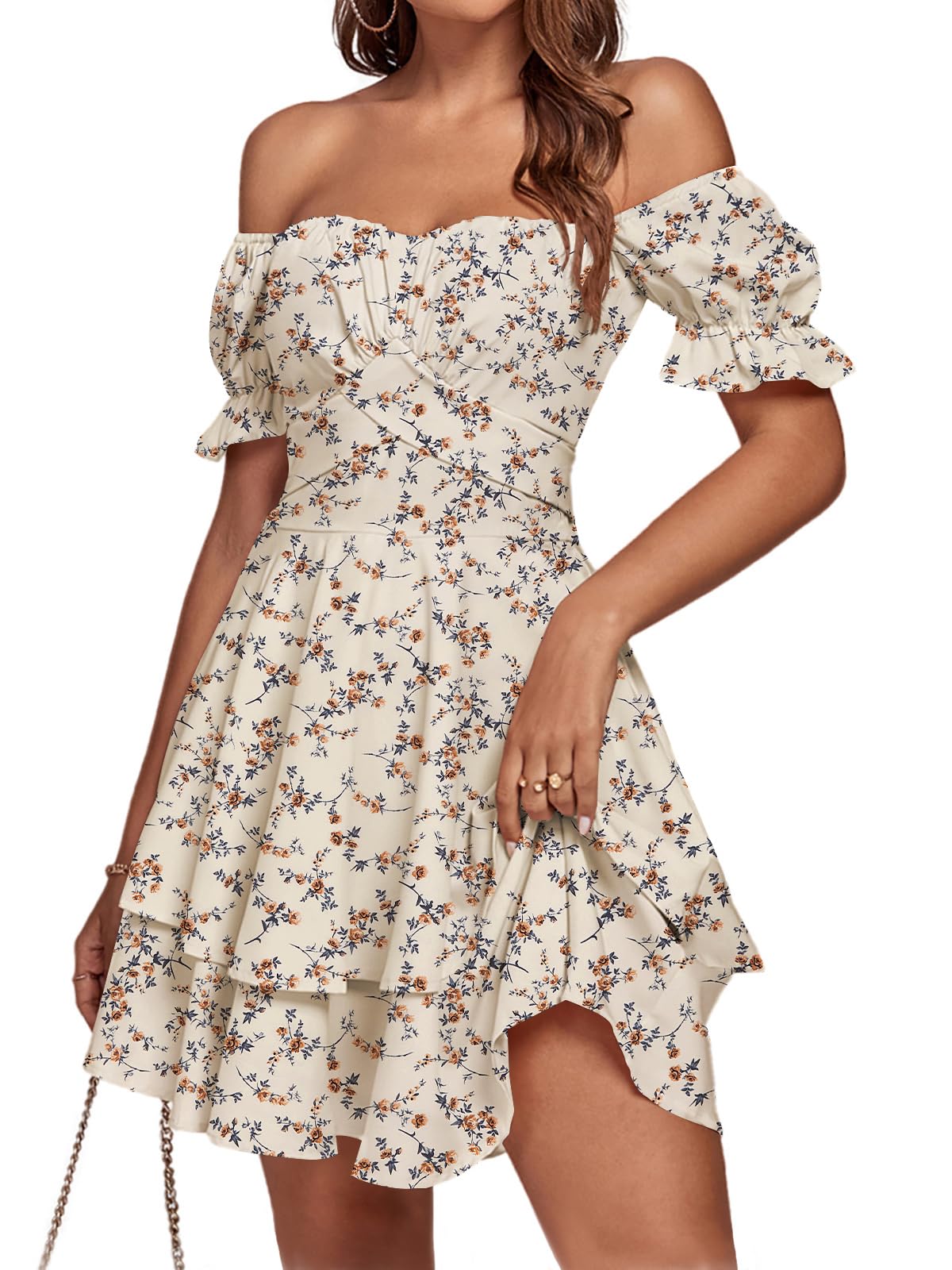 LYANER Women's Soft and Soft Dresses