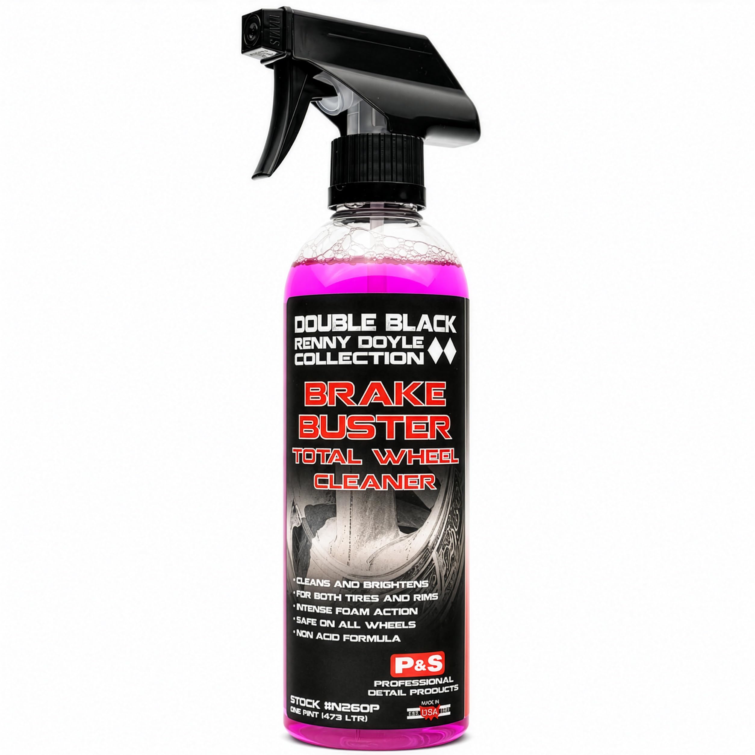 P&amp;S Professional Detail Products - Brake Buster Wheel Cleaner - Non Acid, Re