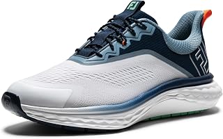 FootJoy Mens FJ Quantum Waterproof Leather Spikeless Golf Shoes