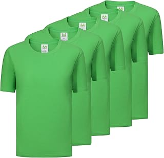 MISEMIYA Unisex Adult T-Shirt Mz-5-ts135 Pack of 5