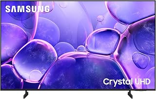 Samsung 43 Inch Smart TV 2025 Class U8000 Series Crystal UHD 4K Smart Tizen TV with Bluetooth, Motion Xcelerator(Renewed)