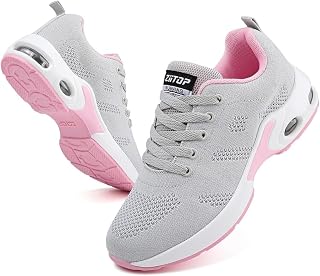 Women's trainers, sports shoes, running trainers, air walking trainers, breathable, lightweight running shoes, comfort, sports, fitness, tennis, outdoor, gym, jogging, athletic trainers