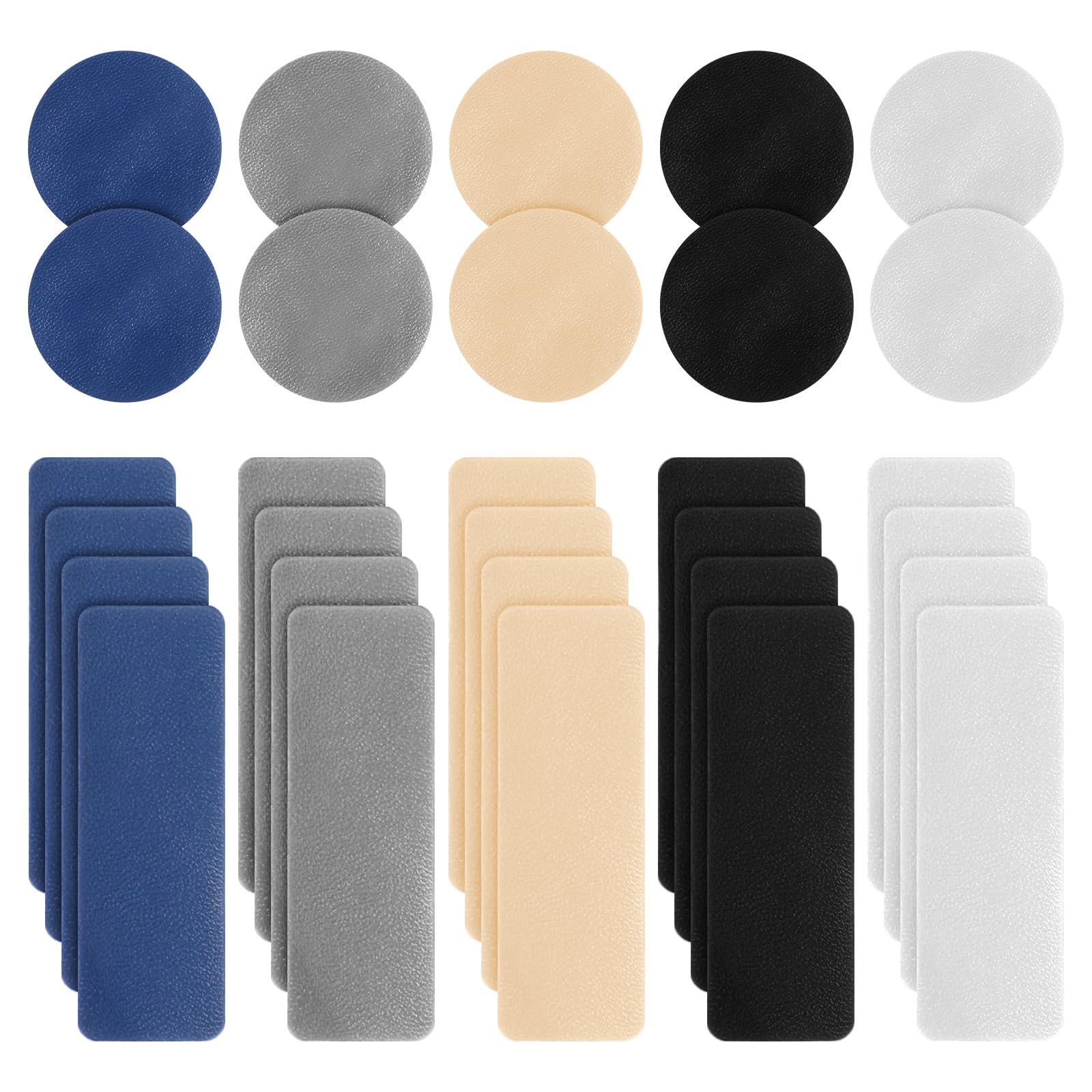 30Pcs Shoe Patches for Holes, Big Toe Hole Preventer Repair Patches Self-Adhesiv