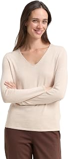 Tom Tailor Women's Basic V-Neck Pullover
