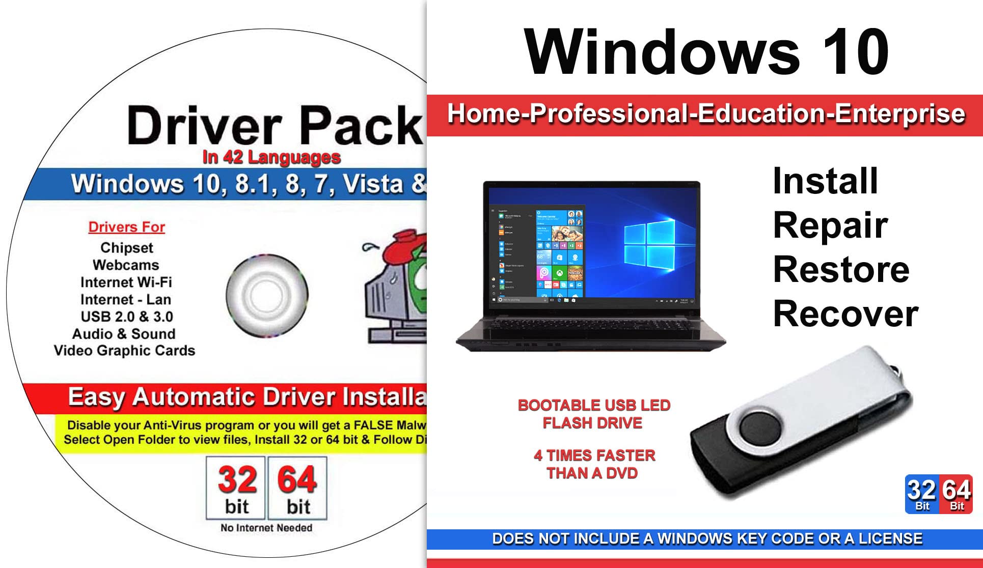Computer Werx Compatible with Windows 10 Home, Professional, Education & Enterpr