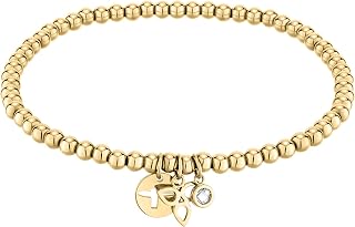 Tamaris Bracciale Per Donne In Acciaio Inossidabile, Gioiello Da Braccio Per Donne Regolabile E Impermeabile