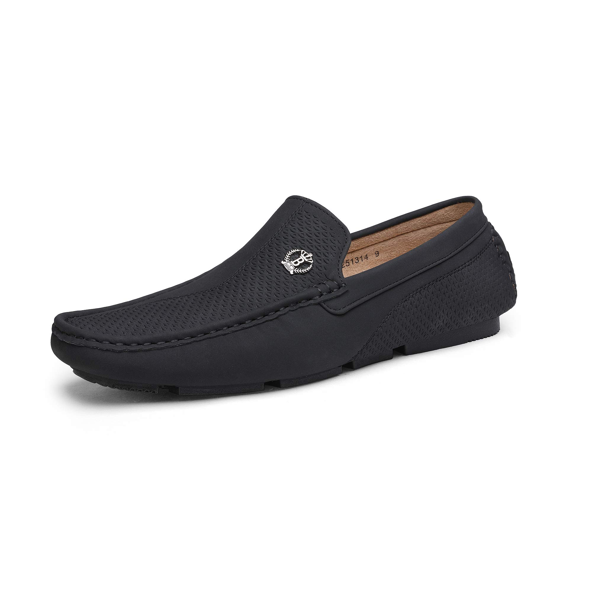 Bruno Marc Men's Classic Moccasins Suede Flat Slipper Soft Comfort Boat Shoe