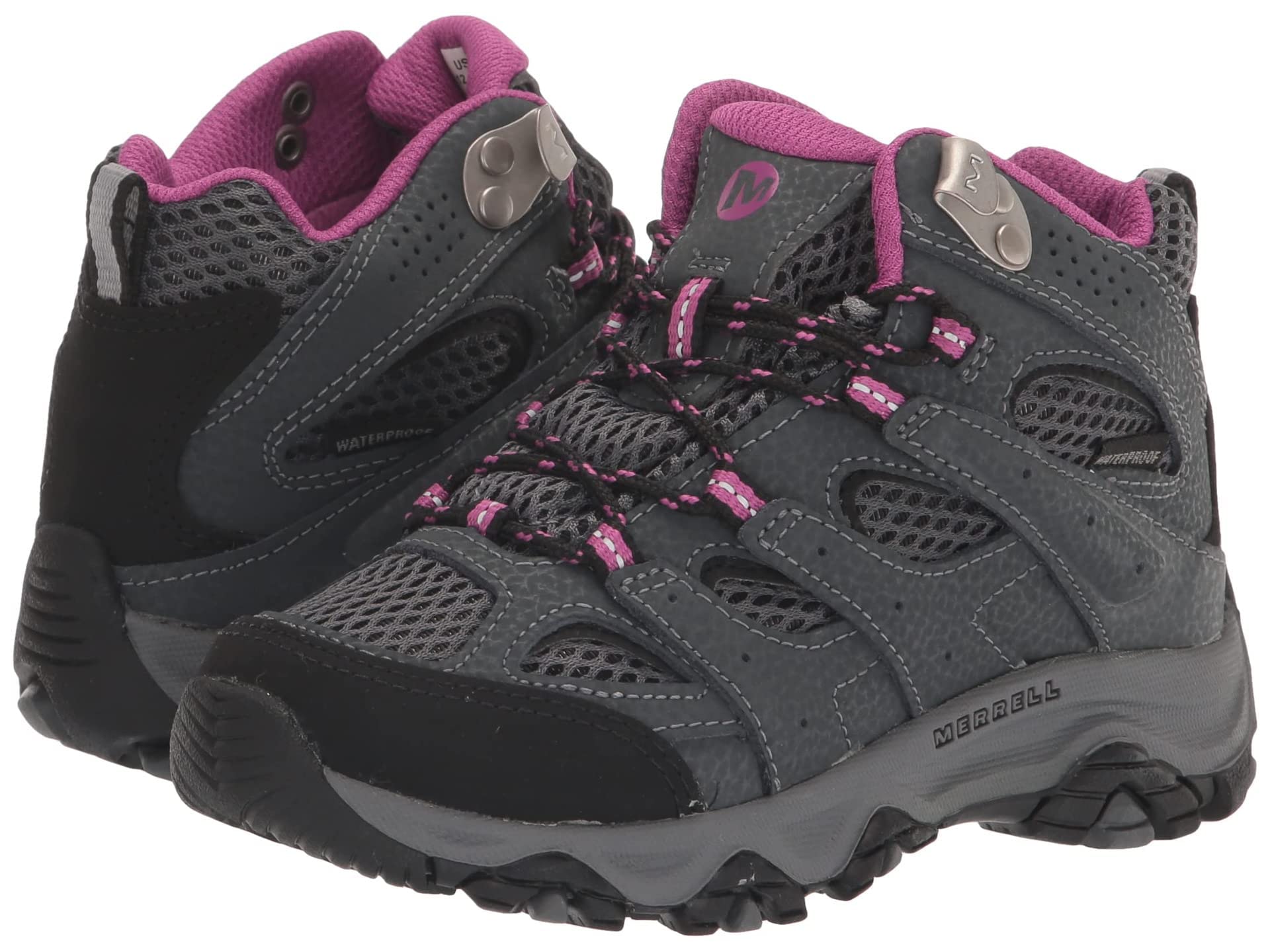 Merrell Moab 3 Mid WTRPF Walking Shoe for Girls