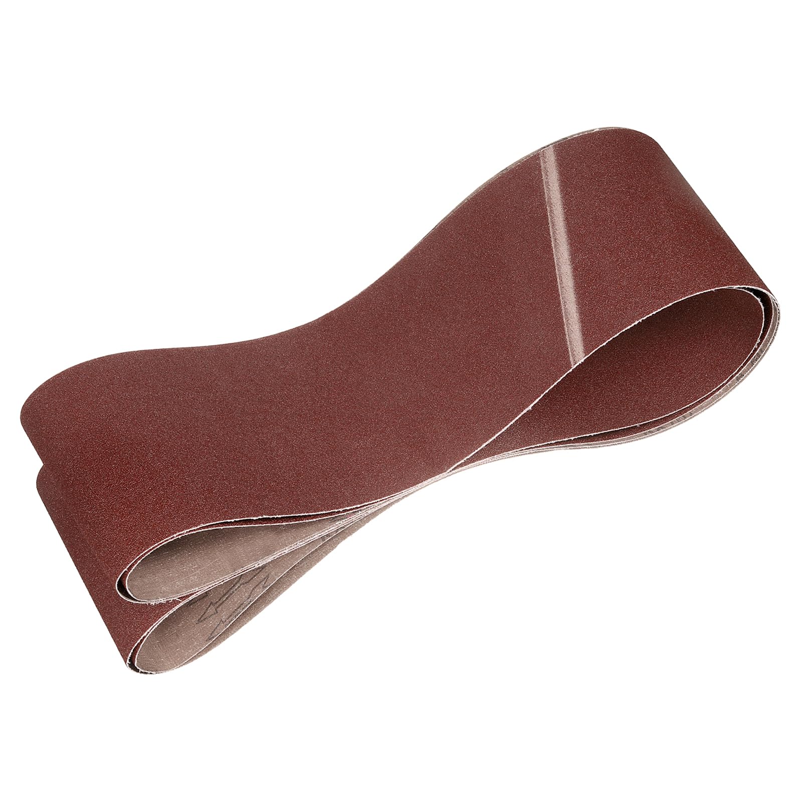 HARFINGTON 6 x 80 Inch Sanding Belts, 2 Pcs 80 Grits Aluminum Oxide | Abrasive B