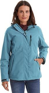 Killtec Damen Jacke Women's Functional Outdoor Waterproof Jacket with Zip Hood (Pack of 1)