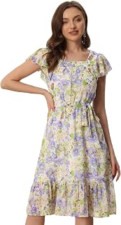 Allegra K Women's Casual Button Down Shirt