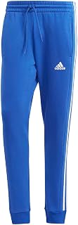 adidas Men's Essentials Fleece Tapered Cuffed 3-Stripes Pants Sweatpants