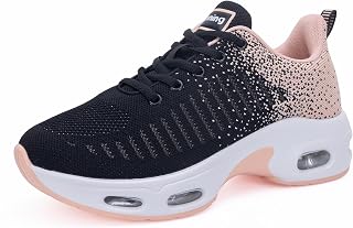 Ladies Walking Shoes Hands Free Comfortable Tennis Runnig Gym Athletic Workout Sneakers