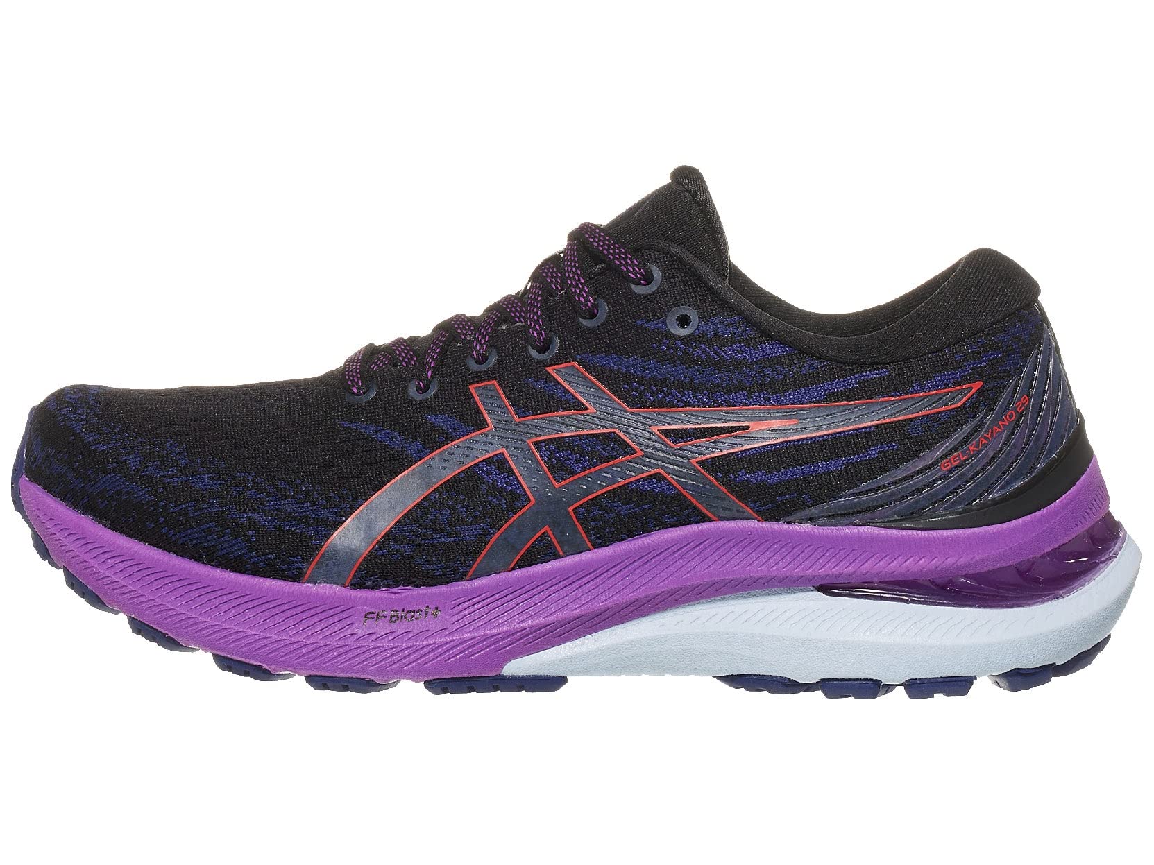 ASICS Gel-Kayano 29 Men's Running Shoes, Black/New Leaf, 42 EU
