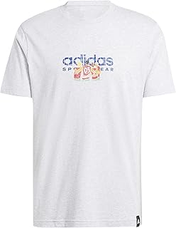 adidas Men's Codes Linear Graphic Tee Short Sleeve Graphic Tee (Pack of 1)