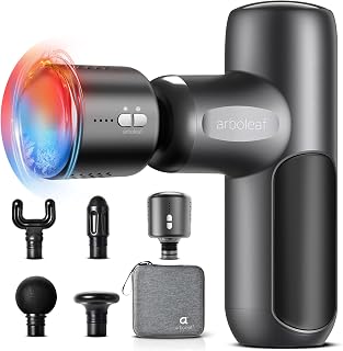 arboleaf CM20F Mini Muscle Massage Gun with Hot and Cold Head