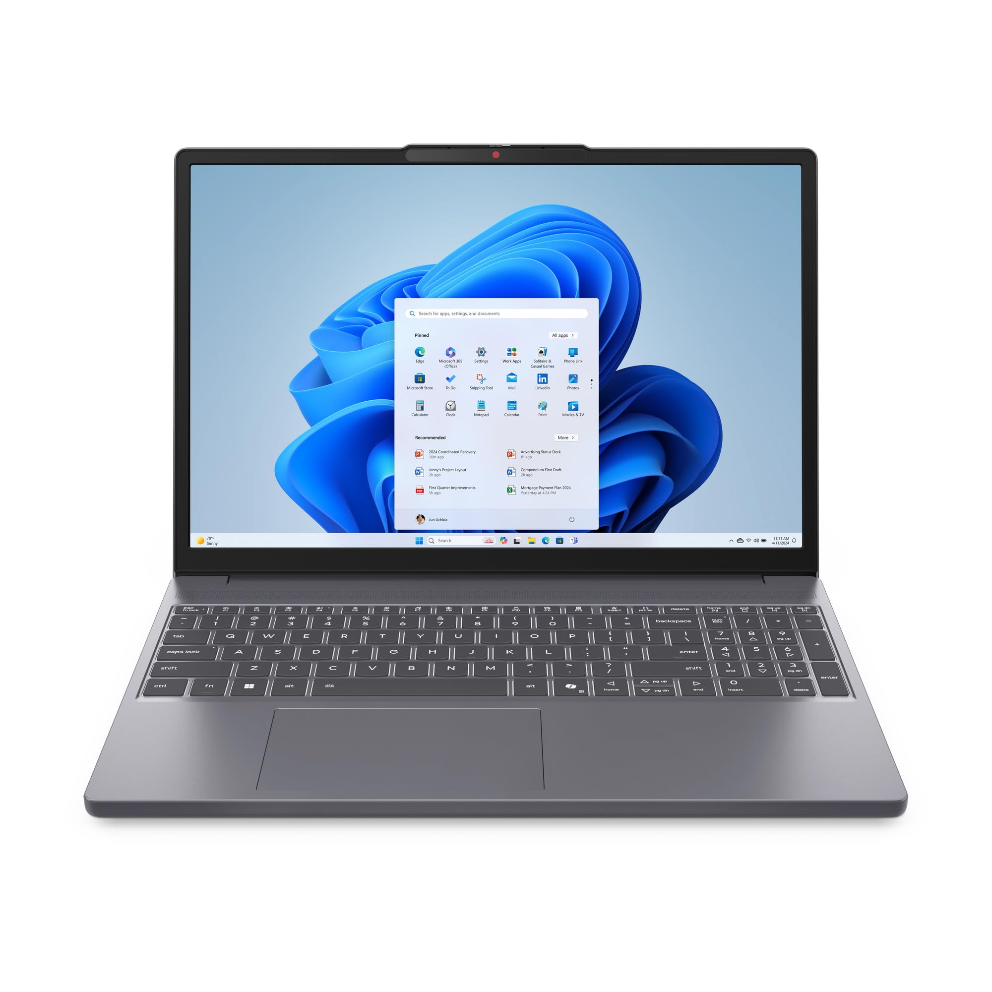 Lenovo IdeaPad Slim 3 Gen 10 |15.3" WUXGA Laptop | Intel Core 3 100U | 8 GB RAM 