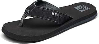 REEF Layback Men's Flip Flop Sandal, Arch Support, Water Friendly