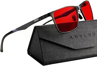 ANYLUV Blue Light Glasses Men, Profession Bluelight Blocking for Computer