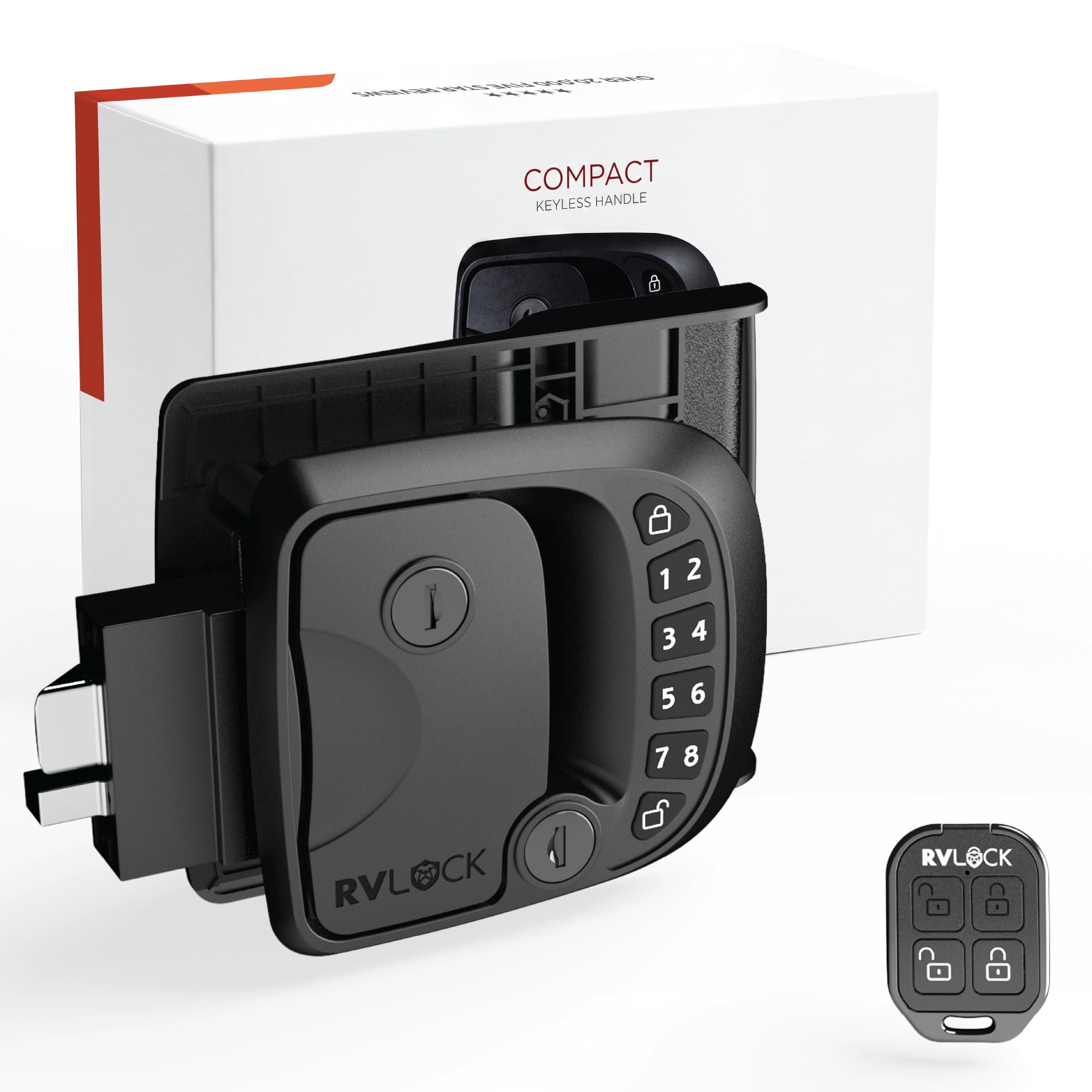 RVLock Compact Keyless RV Door Lock for Campers/Trailers / 5th Wheels | Secure A