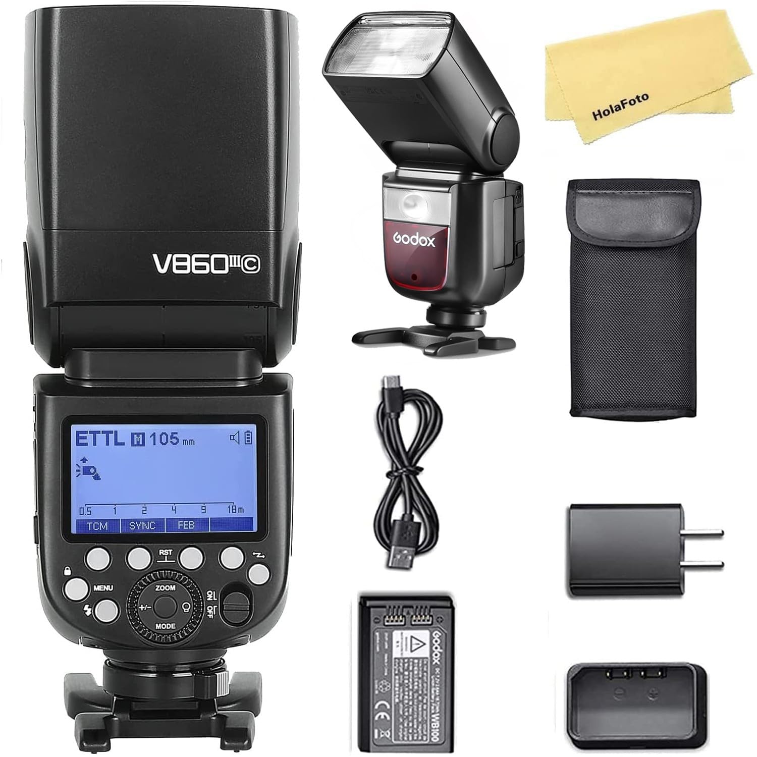 Godox V860III-C Camera Flash for Canon Camera Flash Speedlite Speedlight | 2.4G 